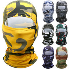 Camo Balaclava Face Shiesty Ski Mask Uv Protector Neck Gaiter Tactical Sun Hood