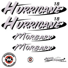 Morbark Hurricane 18 Decals Stickers Kit Aftermarket Repro Kit Uv Laminated