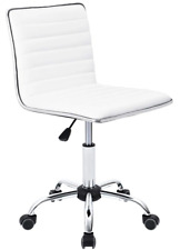Chair Office Task Desk Computer Ergonomic Executive Home Back Swivel Pu Leather