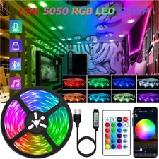 Usb Led Strip Light 5050 Rgb Led Lights 5v Bluetooth Flexible Ribbon Diode Tape