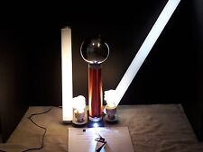 Large Tesla Coil With Stainless Steel Top Loadplus Extras Included Made In Usa