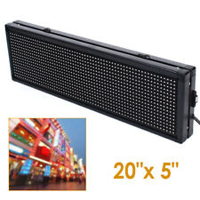 20 Full Color Semi-outdoor Programmable Scrolling Led Signs Advertising Boad