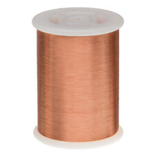 44 Awg Gauge Enameled Copper Magnet Wire 1.0 Lbs 79798 Length 0.0022 155c Nat