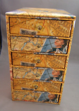 Mini Chest Of Drawers Jewelry Or Trinket Box Map Graphics