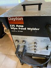 Dayton 225amp Wire Feed Welder Model 5z136b