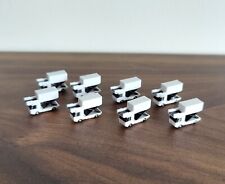 8x White Narrowbody Catering Trucklorry Gse Vehicles Models 1400 Scale Diorama