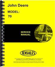 John Deere 70 Skid Steer Loader Service Manual