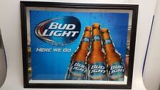 Bud Light Here We Go Advertising Sign