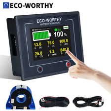 Eco-worthy 200a Battery Monitor Alarmprogramming For 10-100v Liagmgel Battery
