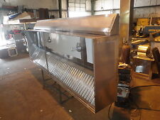 10 Ft. Type L Commercial Restaurant Kitchen Exhaust Hood With M U Air Chamber
