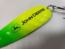 John Deere Spoon Fishing Lure Metal 6 Licence Rare Gift Collectors