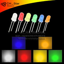 6colors 120pcs 5mm Led Diodes Diffused Red Green Blue Yellow White Mix Kits