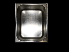 Used Half-size 4 Deep Stainless Steel Steam Table Hotel Pan