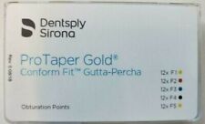 Protaper Gold Conform Fit Gutta-percha Points By Dentsply All Sizes 60pack