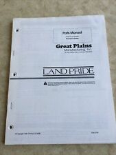 Great Plains Land Pride Pr2572 Pr2596 Rake Parts Manual