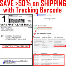 20 Tracking Barcodes-save Huge Usps Shipping Packages Mail Letter Envelop Labels