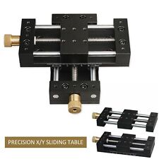 Precision Xy Sliding Table Manual Straight Linear Stage Translation X Y Axis