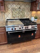 Vintage Wolf Range 48 With Double Oven Griddle And Marble Cover
