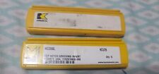 Mix Lot Of Kennametal Grooving Inserts