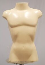 Male Torso Mannequin Form Display Bust 39 Chest Flesh Color 50r05