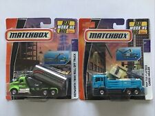 Matchbox Real Working Rigs Kenworth T800 Roll Off Man Tgs Flatbed Cargo Hauler