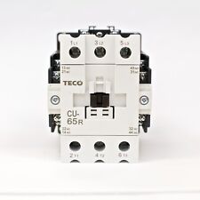 Teco Cu-65r Magnetic Contactor 100 Amp 3 Phase 110v Coil 3a2a2b