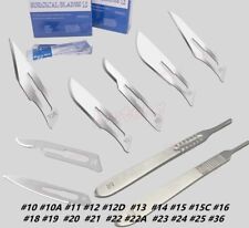 Carbon Steel Sterile Surgical Blades Scalpel Handle Dental Medical Instruments