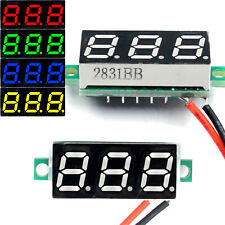 Dc 2.4-30v 2-wire Voltmeter 3-digit Led Display Panel Volt Meter Voltage Tester