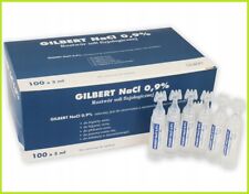 Gilbert Nacl 0.9 Sterile Saline Solution For Infants Children Adults