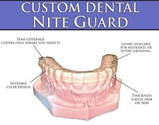 Custom Night Guard Custom Fitted Teeth Grinding  Direct From Us Dental Lab