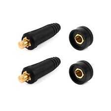 Welding Cable Connector 2 Set Dkj3550 Welding Cable Panel Connector Plug And Soc