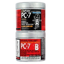 Pc-7 Epoxy Adhesive Paste Two-part Heavy Duty 12lb In Two Cans Charcoal Gray