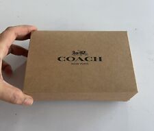 Coach Gift Box 6.5 X 4.5 X 2 Small Cute Brown Box New Lot Of 6 Boxes