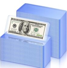 Currency Toploaders Paper Money Holder Storage Us Note Bill Dollar 25 Pack