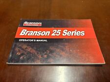Branson Tractors 25 Series Operators Manual