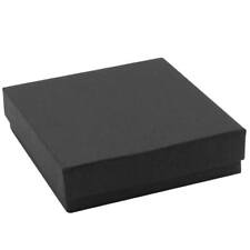 1002005001000pcs Black Jewelry Boxes Black Cotton Filled Boxes Gift Boxes