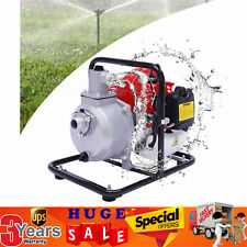 1 43cc 2hp Gas Powered Water Pump High Pressure Garden Irrigation Transfer Pump