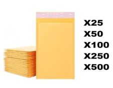 Kraft Bubble Mailer Self Padded Envelope Bag 4.5x9.75 Lot Of 2550100250500