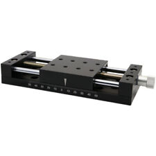 1pc X Axis Linear Guide Rail Cnc Slide Stage 50-120mm Manual Translation