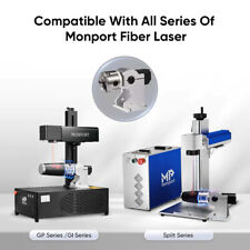 Monport 3 Jaw Rotaion Rotary Axis Fo 20w 30w 50w 60w Fiber Laser Marker Engraver