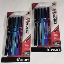 Lot Of 2 10 Pens Pilot Precise V5 Rollerball Assorted Inks Extra Fine 0.5mm
