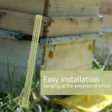 10x Bee Beehive Plastic Pollen Collector Traps Tool Beekeeping Hg