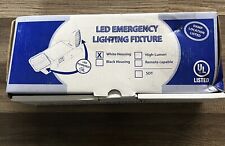 Lithonia Lighting Led Emergency Lighting Unit With Battery - White Q