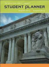 The New York Public Library August 2013-august 2014 Student Planner - Good