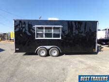 2022 Enclosed 8x20 Concession Trailer New Vending Finished W Sinks Ac 8.5 X 20