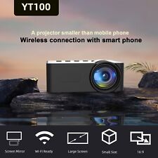 Portable Led Wifi Wireless Mini Projector For Smartphones For Iphoneandroid
