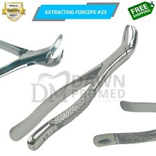 Dental Extracting Forceps 23 For Lower Molars Cow Horn Dental Surgical German G