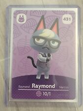 Raymond 431 Animal Crossing Amiibo Card Authentic Series 5 Never Scanned