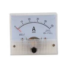 Dc 0-50a Analog Amp Meter Ammeter Current Panel 50a 75mv Shunt Resistor G5dh