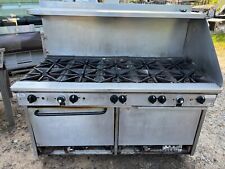 Southbend 460dd Commercial 10 Eye Natural Gas Cooking Stove Range Double Ovens